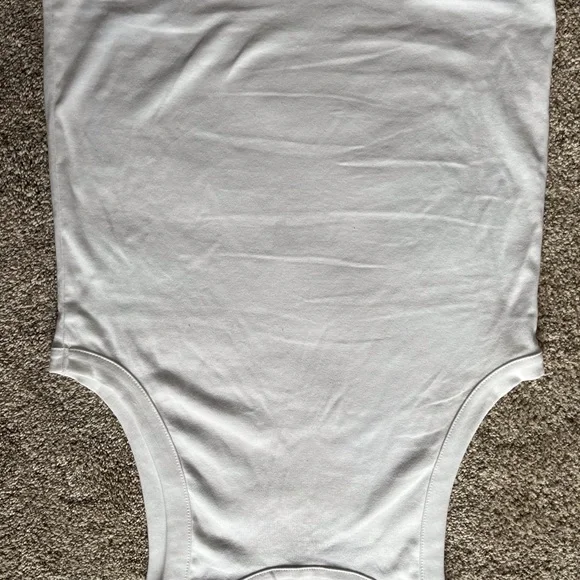 J. Crew Classic White Muscle Tank Top. Women’s Large - Picture 2 of 2